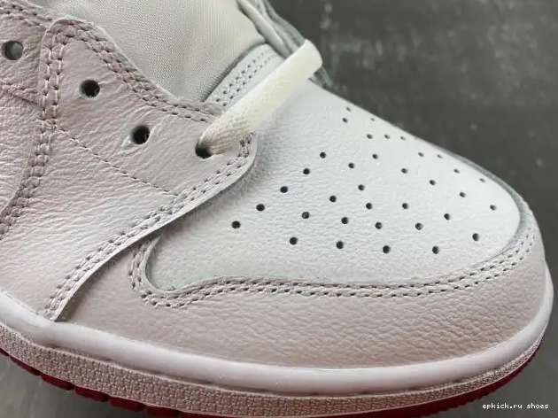 Rep Retro Varsity White Red 705329-101 Low Jordan 1 0603